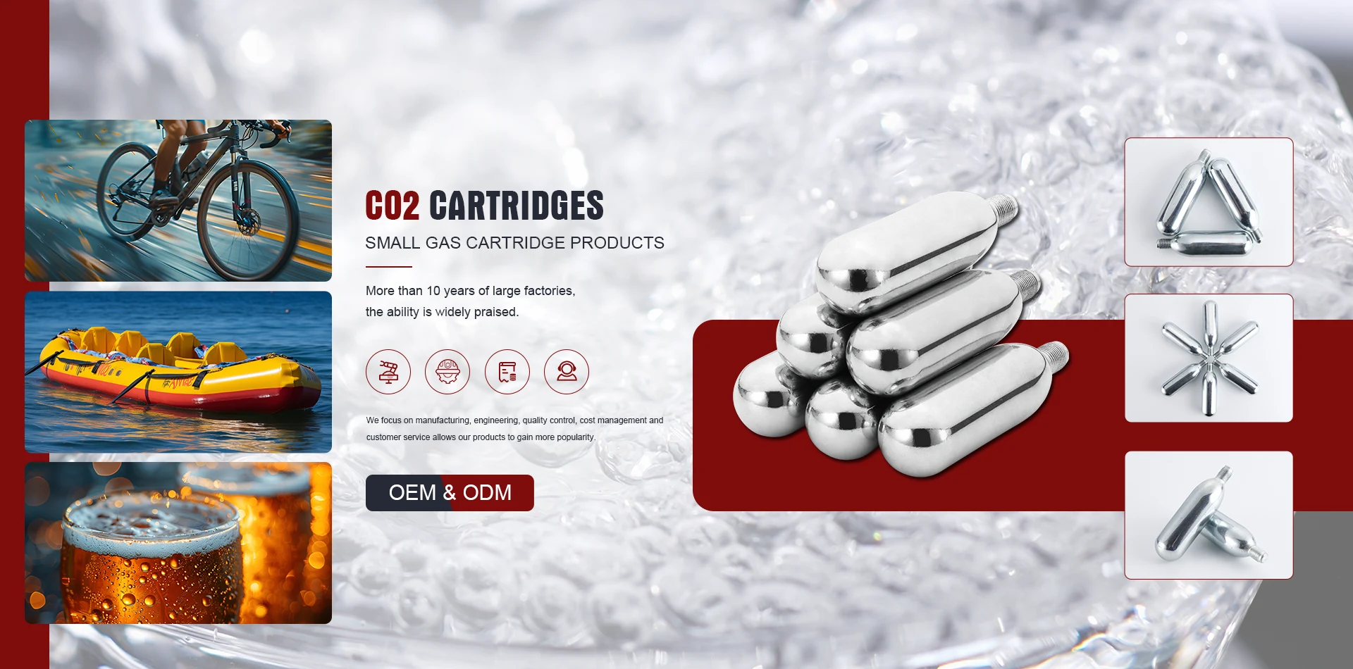 Fabrica de cartușe CO2