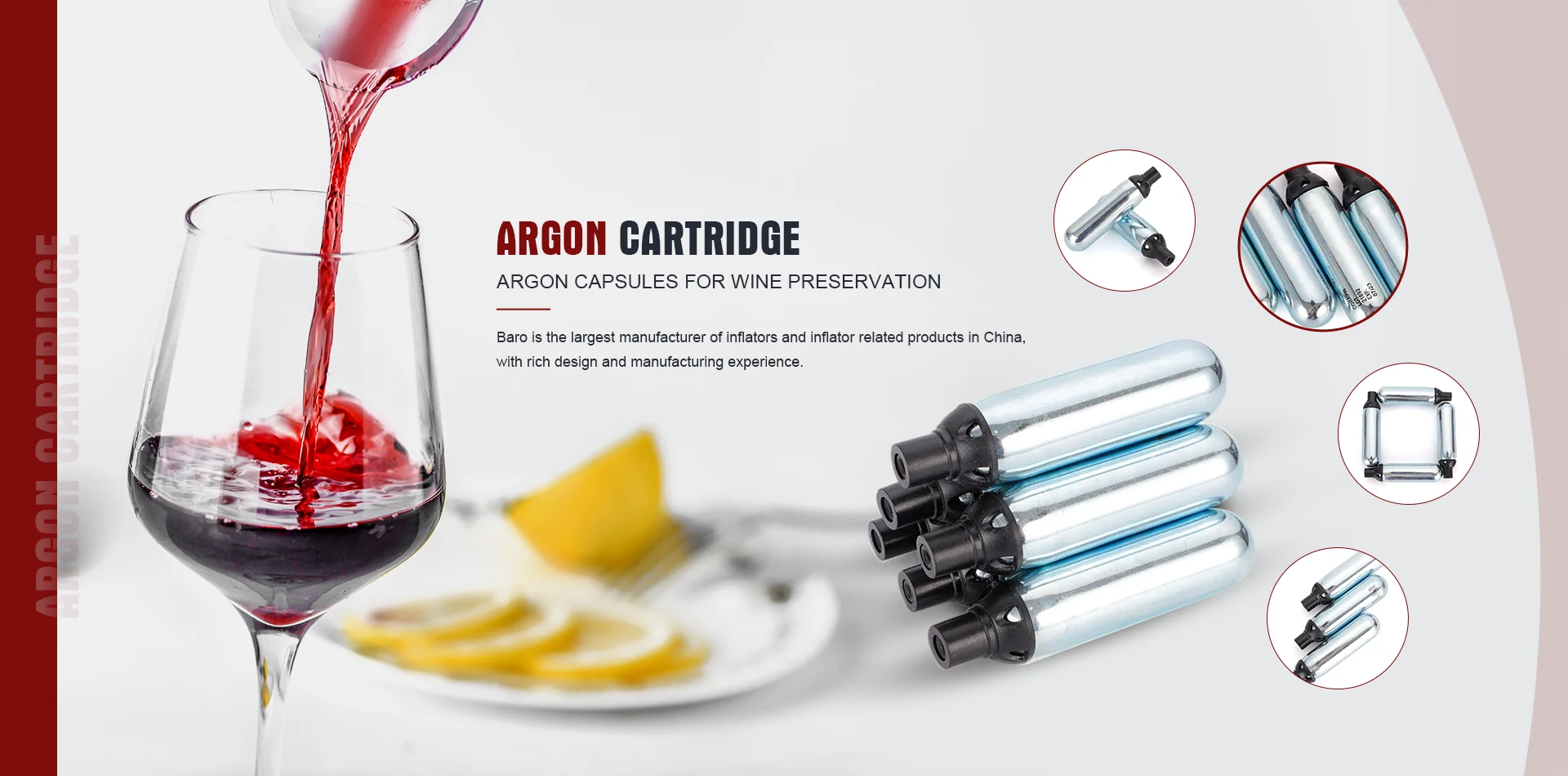 Furnizor de cartuş cu argon