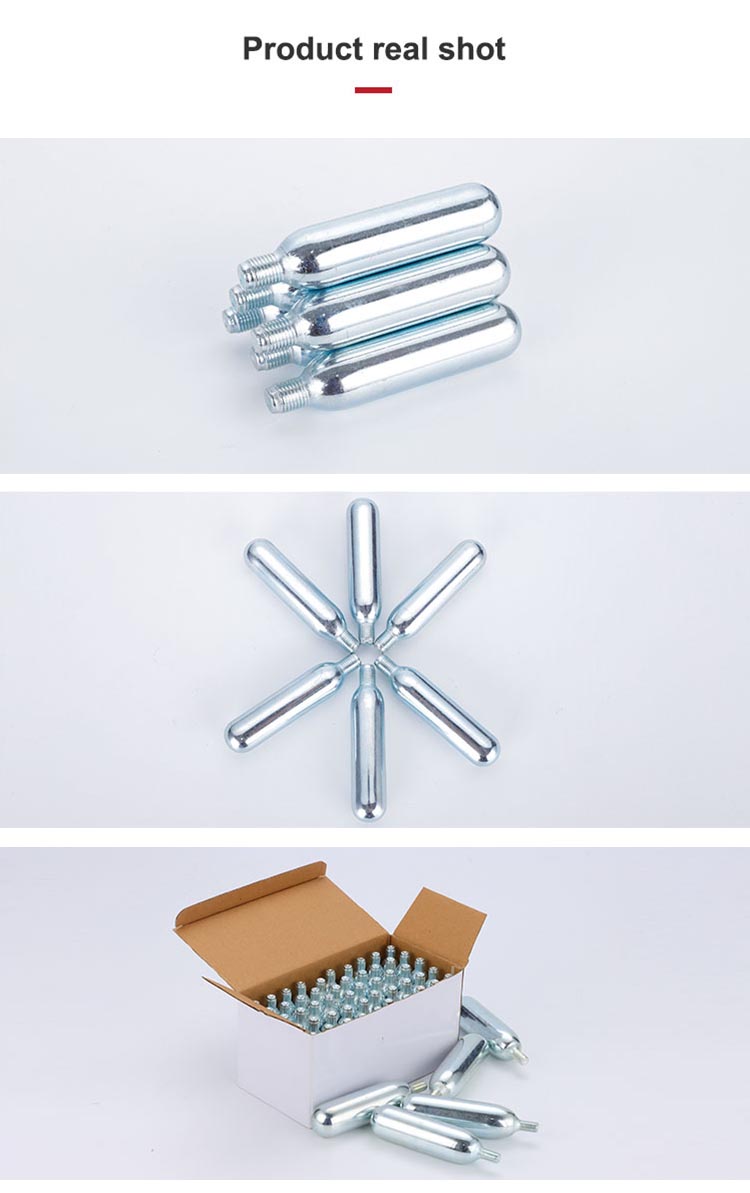 12g Threaded CO2 Cartridge